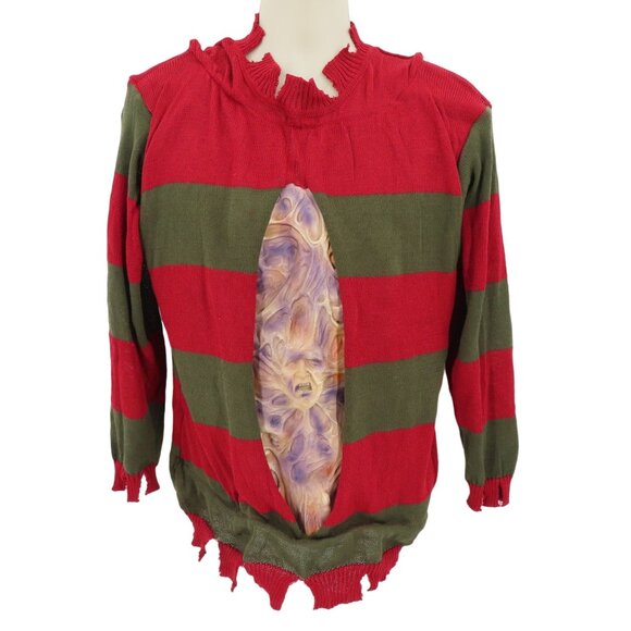 Rubies Freddy Krueger Chest of Souls Adult OS Sweater Nightmare On Elm Street - Picture 1 of 16